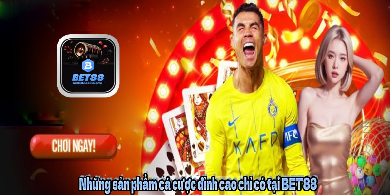 BET88 - Nhà Cái Uy Tín #1 Châu Á | Đăng Ký Nhận Thưởng 888K 3 Những sản phẩm cá cược đỉnh cao chỉ có tại BET88